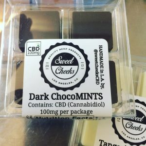 Dark ChocoMint CBD Chocolates