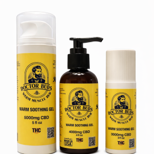 CBD Broad Spectrum Warming Gel – High Potency Topical
